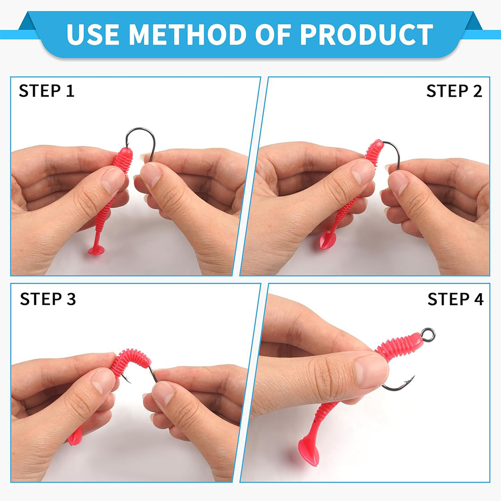 70Pcs Fishing Inline Single Ho - Fishing Hook Assortment 评论和价格